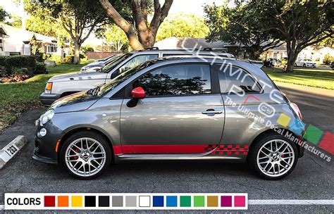 fiat 500 striping